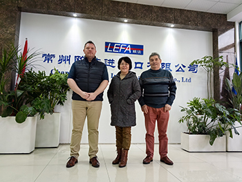 French Delegation Visits LEFA Company to Discuss New Product Development and Placing Orders