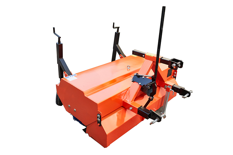 compact tractor mounted road sweeper